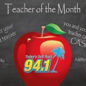 Teacher of the Month